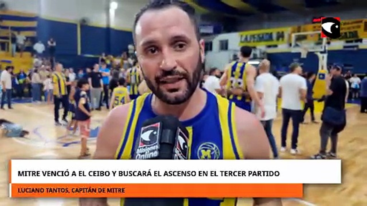 Mitre venció a El Ceibo y buscará el ascenso en el tercer partido de la serie