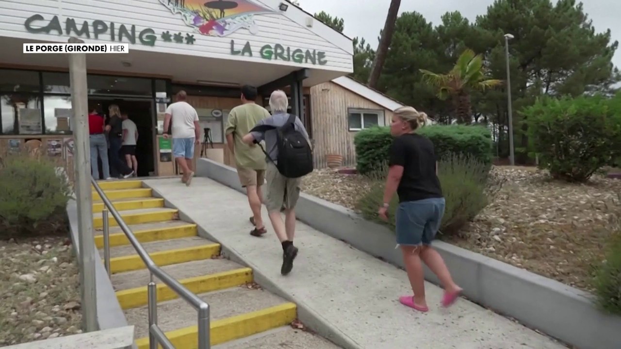 Gironde : des touristes récupèrent leurs affaires