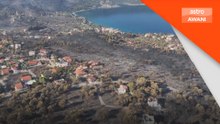 Greece keluar amaran merah susulan risiko kebakaran hutan sangat tinggi