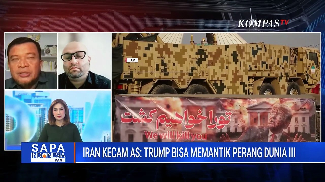 Pengamat Timur Tengah & Dosen HI Soal Iran Kecam AS, Trump Bisa Memantik Perang Dunia III
