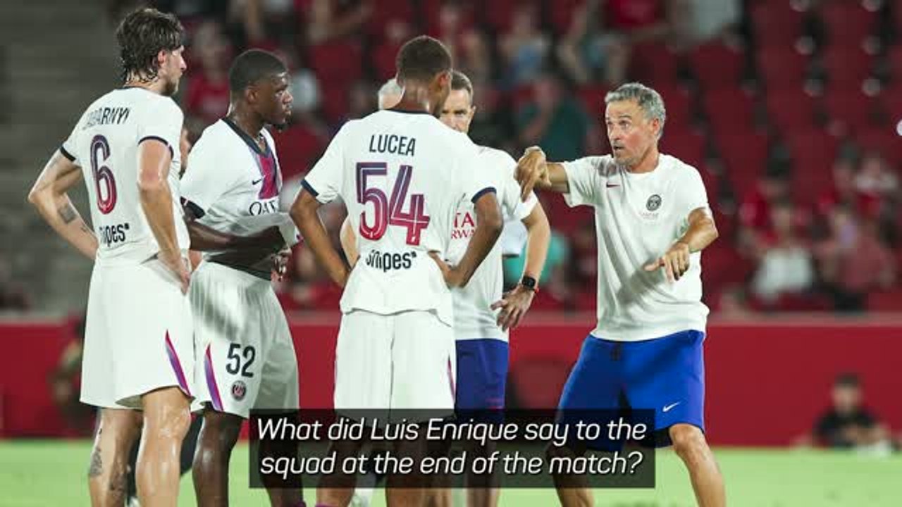 PSG to 'take the positives' from defeat at Mallorca