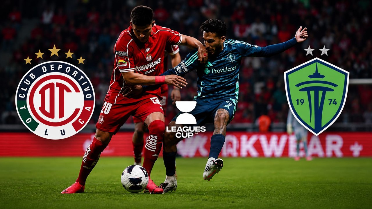 Toluca impone condiciones y derrota a Seattle Sounders en la Leagues Cup