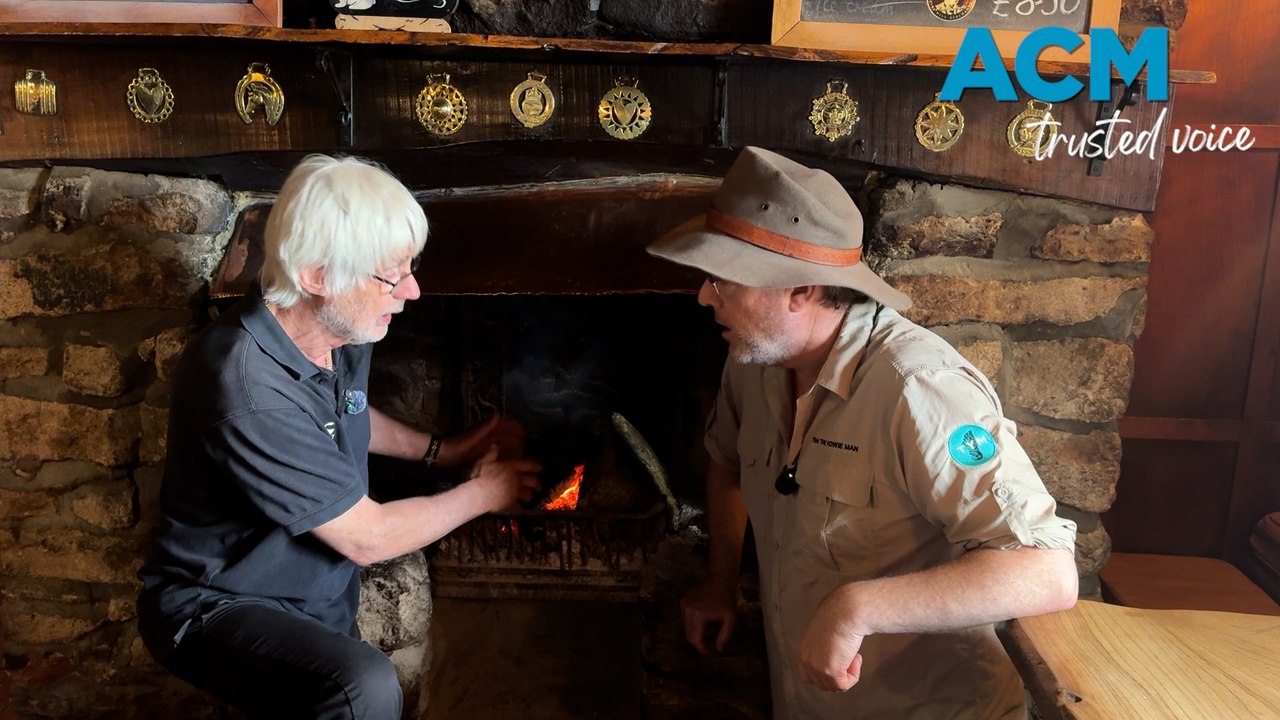 The fire that never goes out inside The Warren House Inn