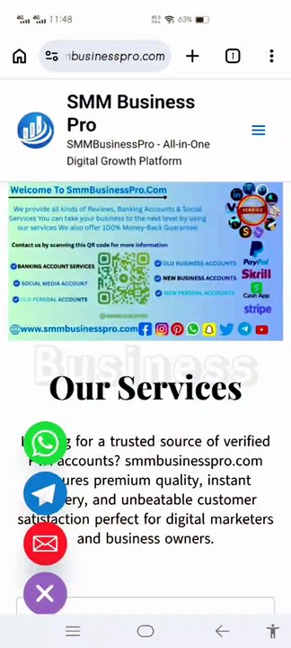 A practical guide to Purchase In a US PayPal account for SmmBusinessPro