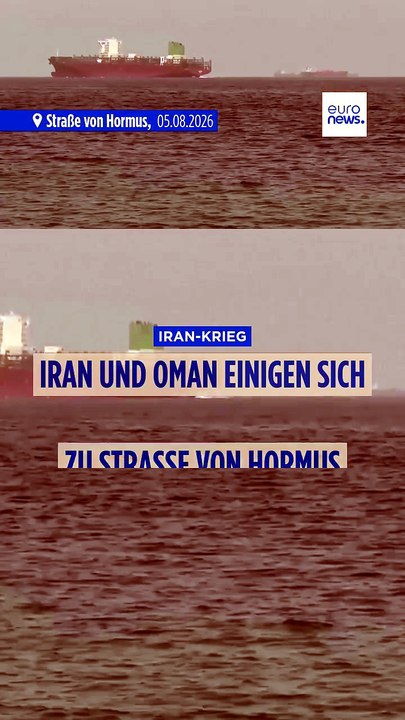 Iran und Oman einigen sich auf Schiffsroute in Straße von Hormus