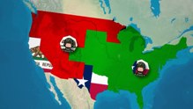 Et si les plus grands États américains commençaient à se battre ?