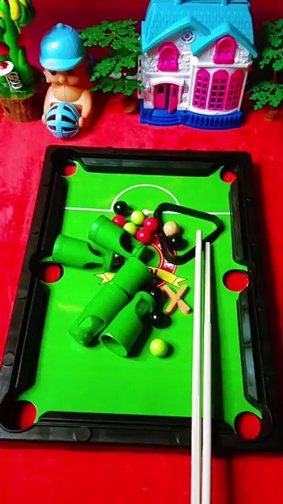 Mini Pool Toy Game Overview: Tabletop Billiard Game Showcase! 🎱 - video ...