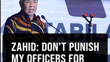 Don't punish ministry staff for attending official events during state polls - Zahid