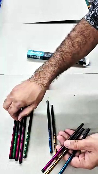 Hauser Bling Super Dark Pencil ✏️ | Unboxing & Review