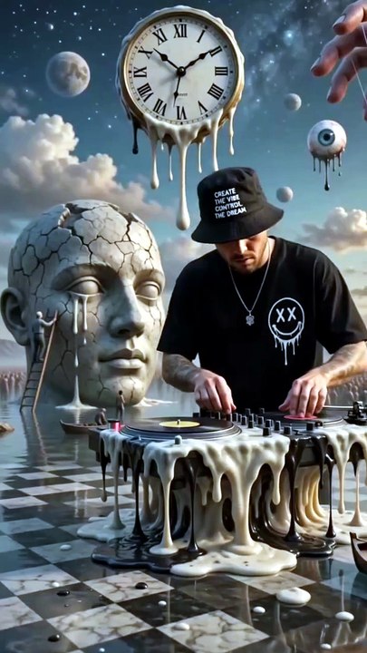 When the DJ controls the matrix. 🎧🌀