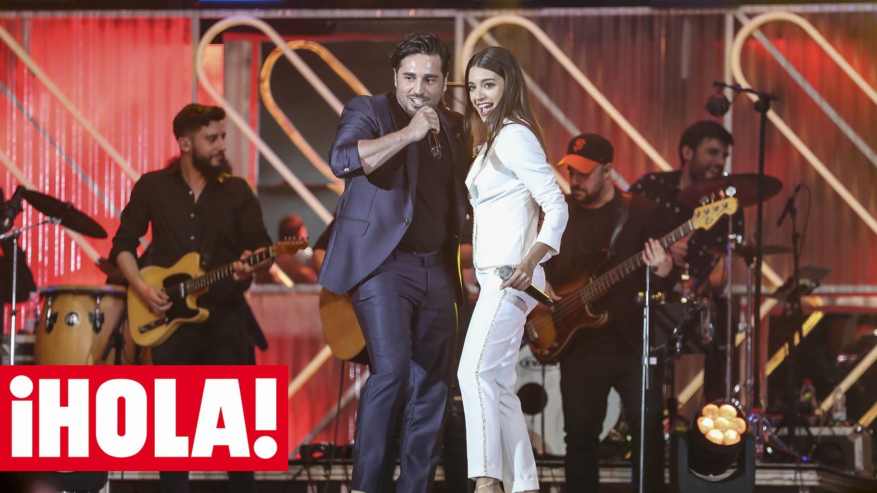 La invitada sorpresa al espectáculo de David Bustamante en los Premios Dial