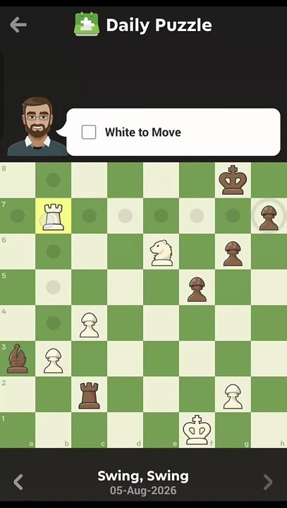 Daily Puzzle Swing, Swing | 5 August 2026