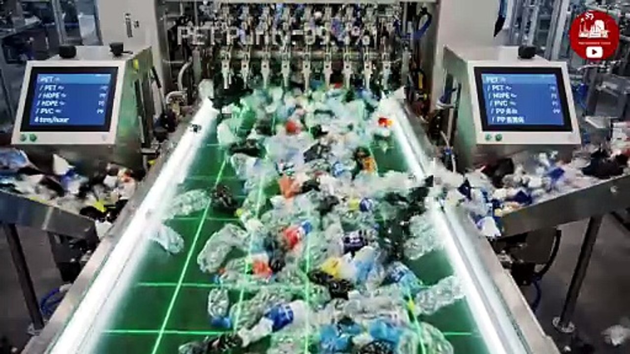 We Turned Plastic Bottles Into Crystal Clear Roof Tiles Amazing Recycling Factory Process