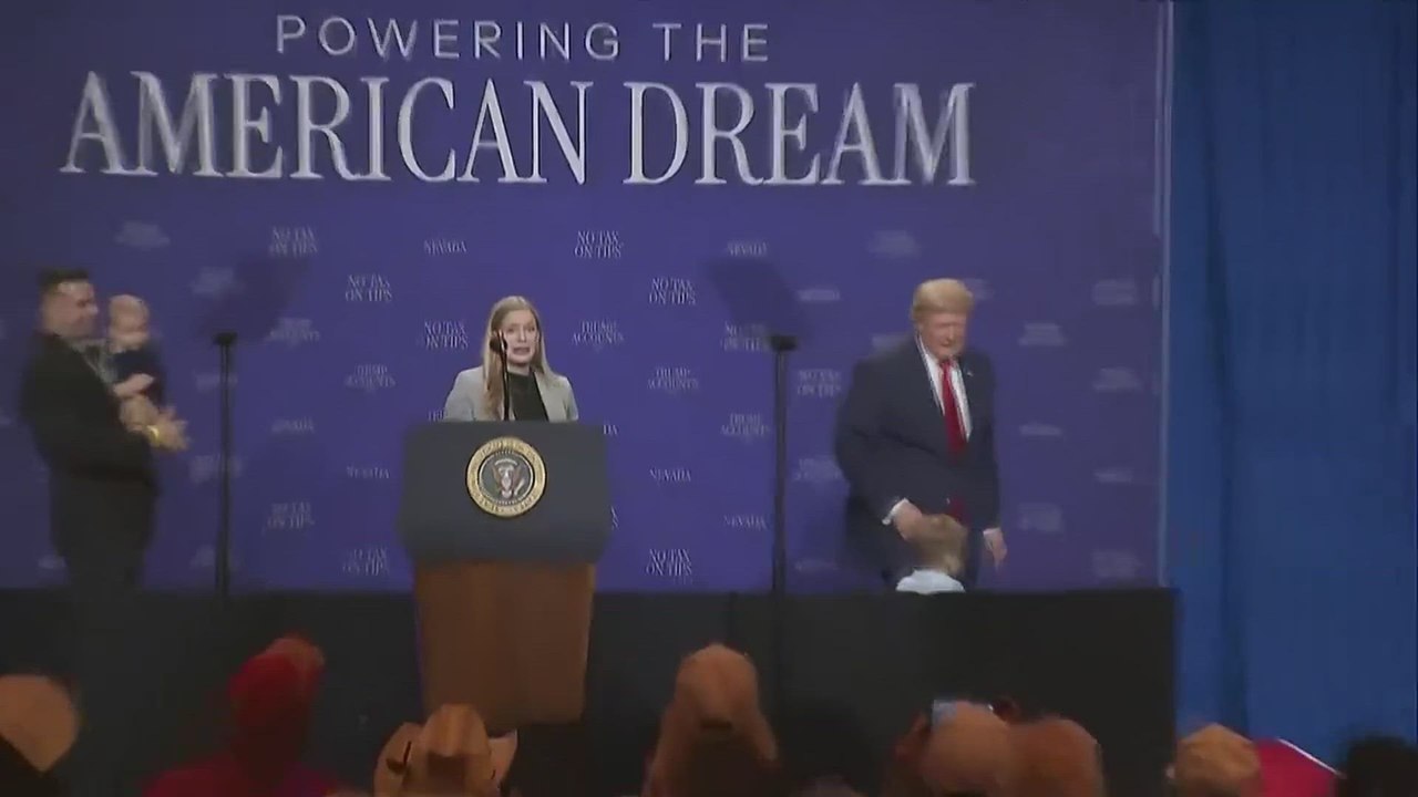 The UNEXPECTED moment TRUMP ran after a CHILD on stage