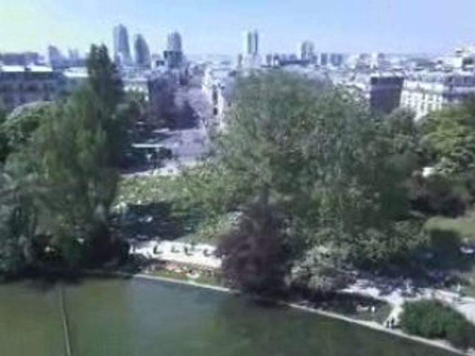 Parc Buttes Chaumont Panorama  Balades WANDELINGEN Walks