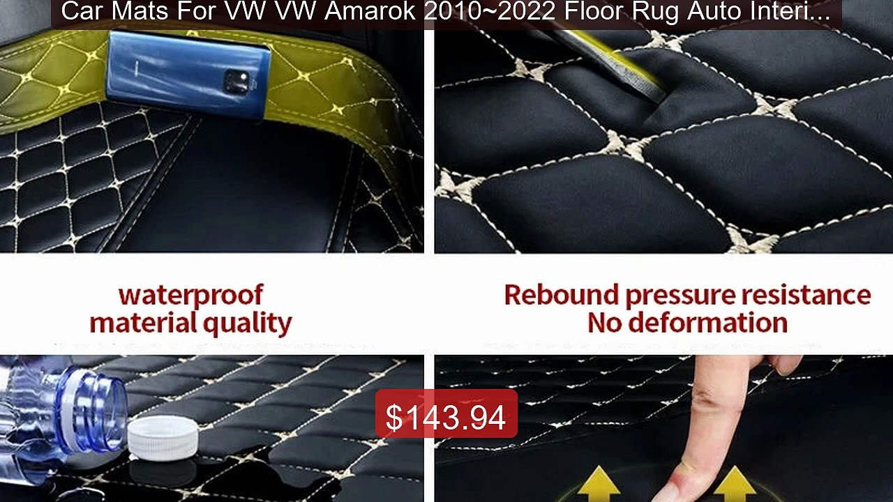 Car Mats For VW VW Amarok 2010~2022 Floor Rug A...