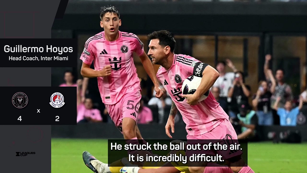 Messi is the Picasso of football - Hoyos