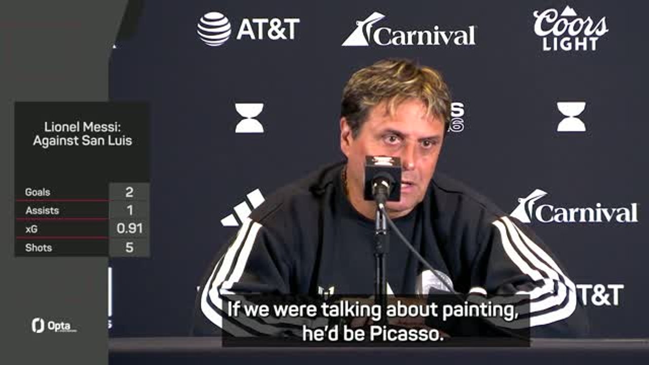 Messi is the Picasso of football - Hoyos