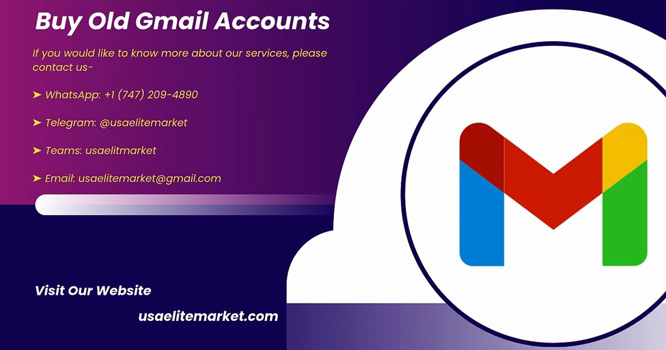 48 Top Sites to Buy old Gmail Accounts (Aged or New) in USA