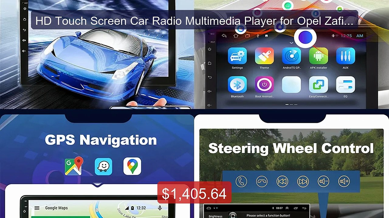 HD Touch Screen Car Radio Multimedia Player for...