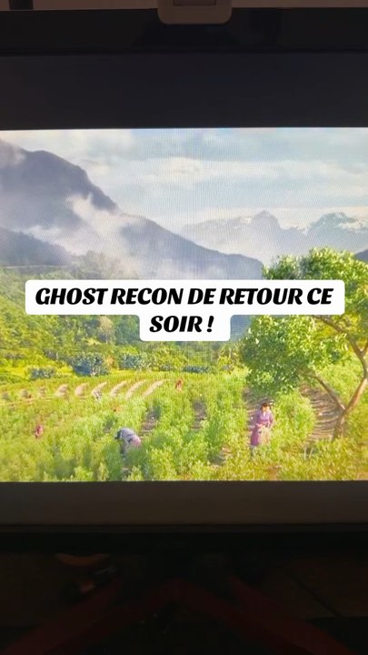 GHOST RECON DE RETOUR CE SOIR