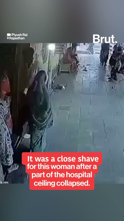 Woman Injured After Ceiling Collapses At Rajasthan Government Hospital