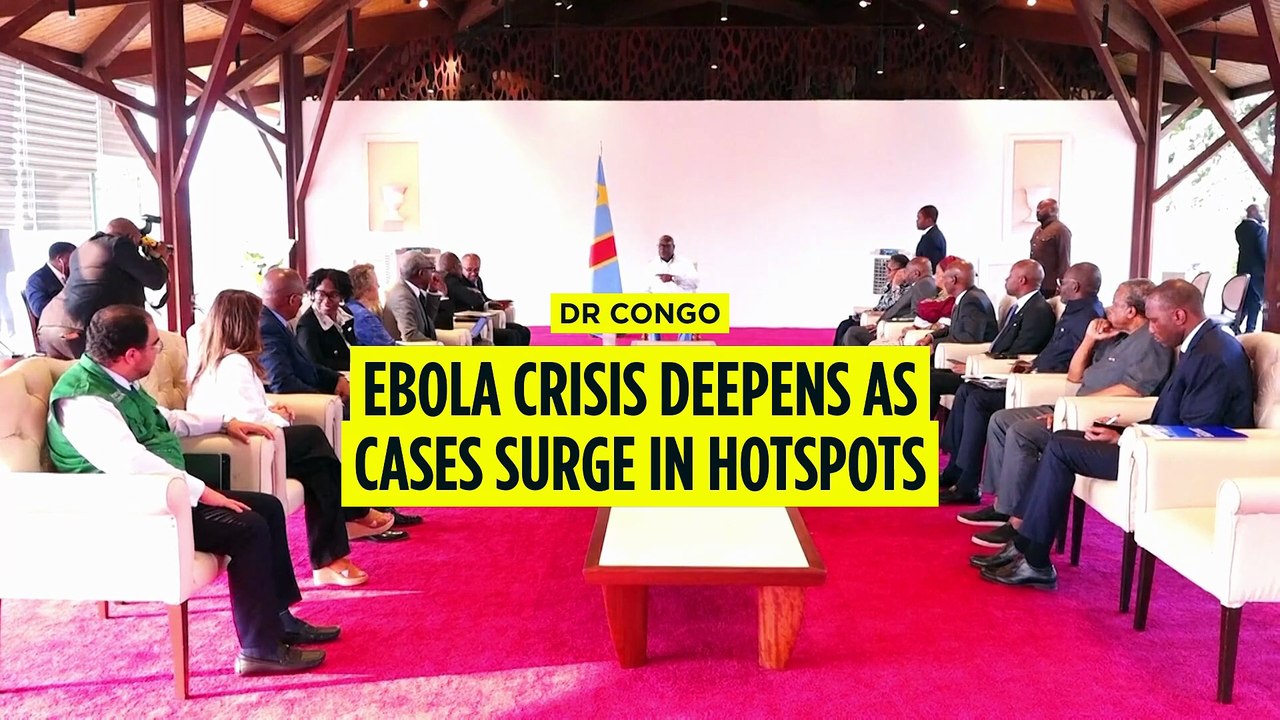 Ebola crisis deepens in DR Congo as cases surge in hotspots