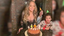 Mariah Carey cumple 50 años (¿o 12?) y lo celebra con sus hijos
