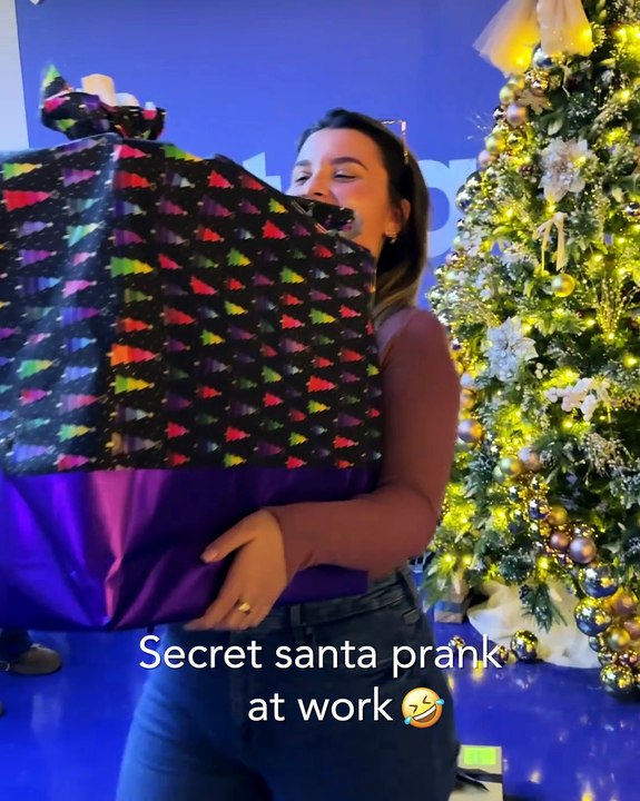 Secret santa prank at work🤣🤣