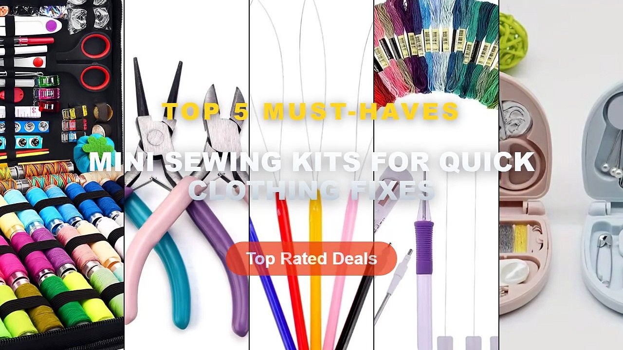 Why Everyone Is Buying Mini Sewing Kits For Qui...