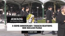 Japan's Takaichi reaffirms non-nuclear pledge at Hiroshima A-bomb anniversary