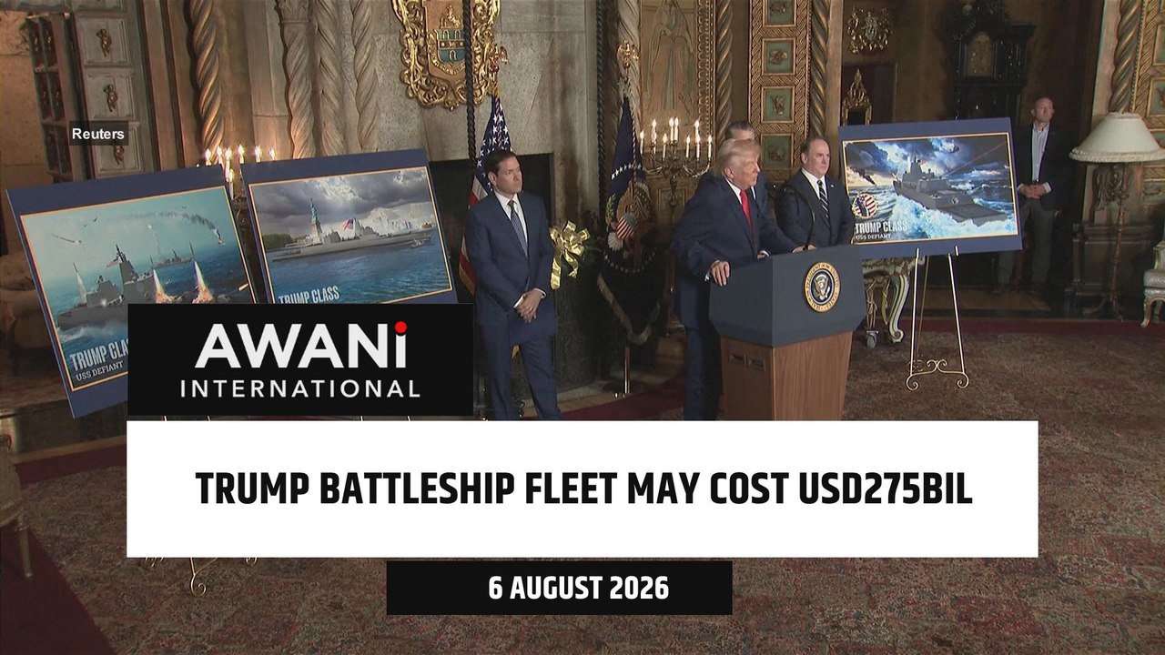 Trump battleship fleet may cost USD275bil