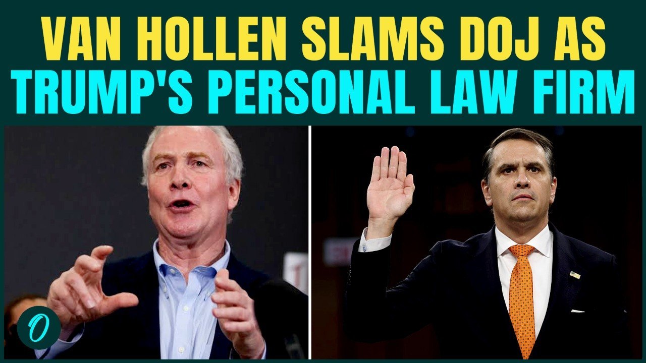 DOJ Or Trump HQ?" Van Hollen TEARS Into Blanche Over Justice Department Loyalty