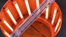 465mm 230v 3000w Twin Tubes Infrared Heating Lamp Infrared Heating Element for Tunnel Drying Furnace
