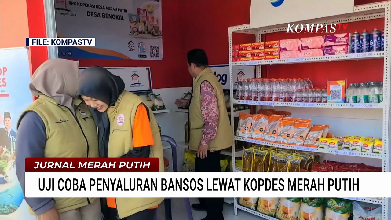 Kemensos Uji Coba Penyaluran Bansos Lewat Koperasi Merah Putih | JMP