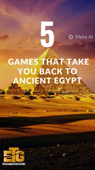 Want to discover Ancient Egypt in a whole new way? 🇪🇬🎮