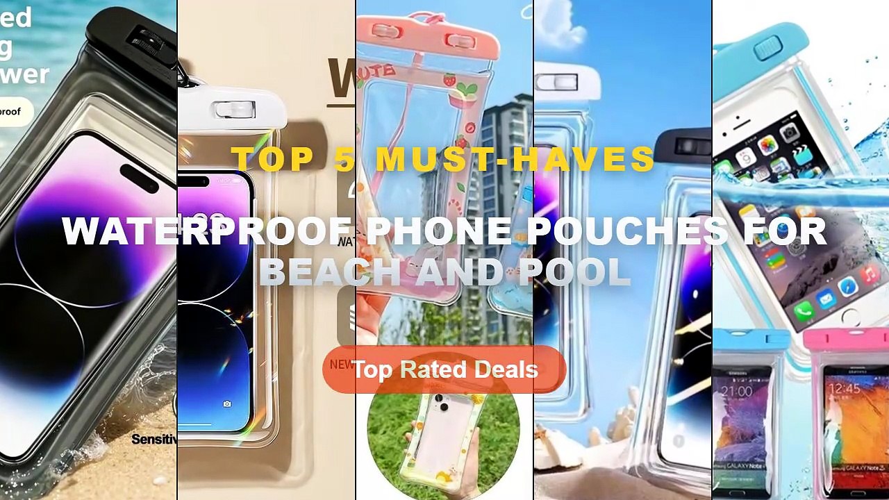 Don't Buy Waterproof Phone Pouches For Beach And Pool Before Watching This! - Waterproof Phone Pouch Drift Diving Swimmi...