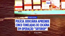Operação em Sines faz total de cocaína apreendida em Portugal superar o de 2025