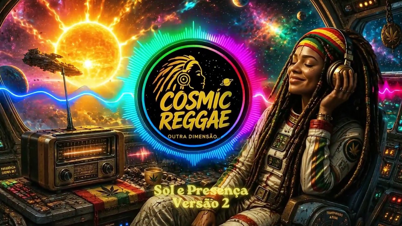 Sol e Presença Part 2 | Cosmic Reggae ☀️🌌 | Relaxing Spiritual Reggae