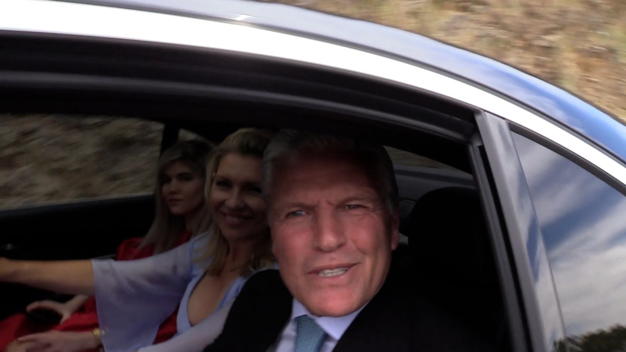 Primeras declaraciones de Juan Antonio Ruiz 'Espartaco' y Patricia Rato tras la boda de su hija Alejandra
