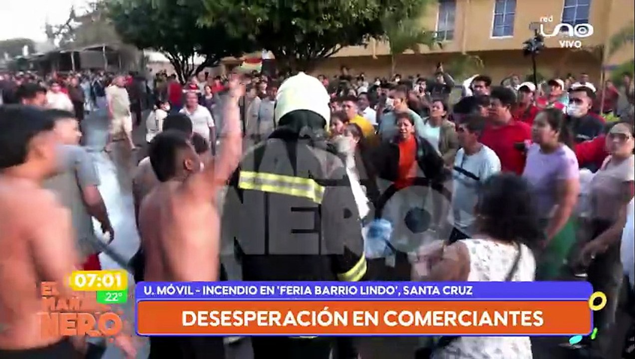 COMERCIANTES SE ORGANIZAN PARA CONTRARRESTAR INCENDIO