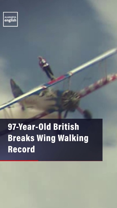 97-Year-Old British Breaks Wing Walking Record
