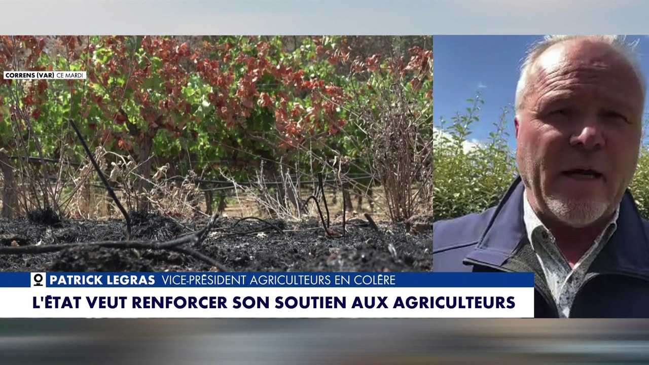 Le vice-président d'Agriculteurs en colère s'exprime sur la crise de la sécheresse en France