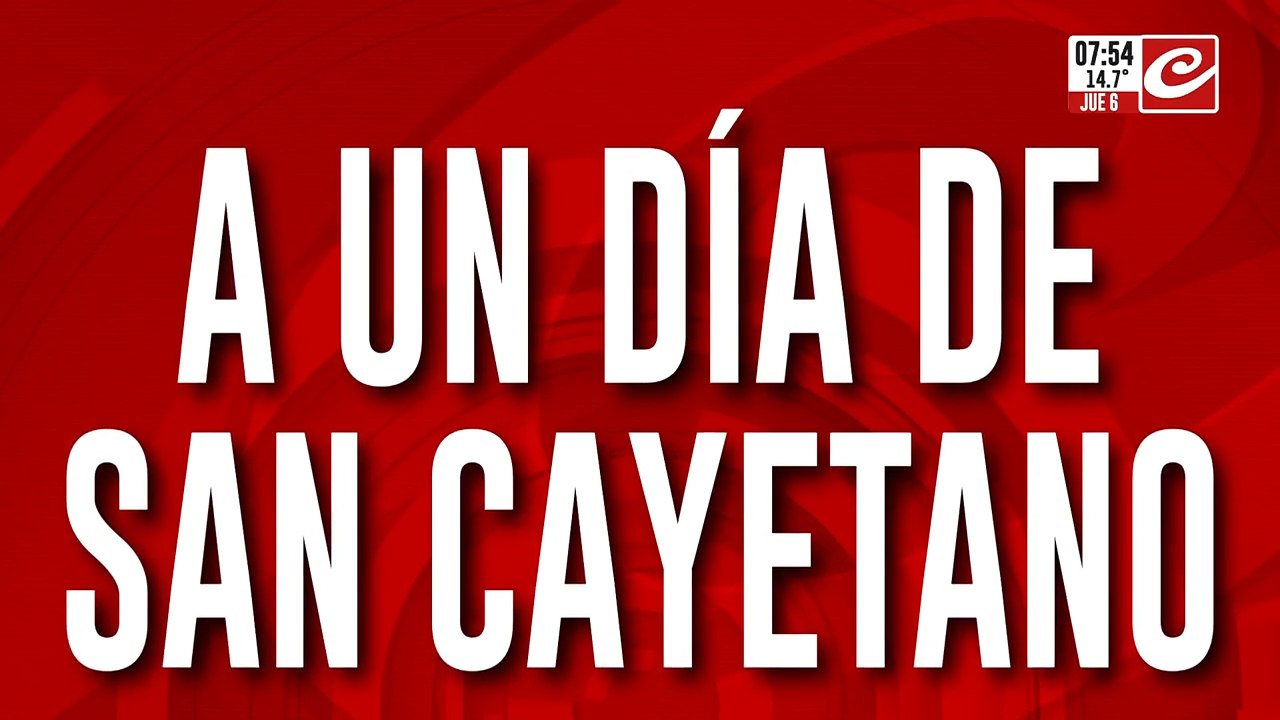 A un día de San Cayetano, cientos de fieles se acercan al santuario