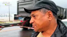 Motorista diz que não viu caminhoneiro antes de atropelamento fatal na BR-277