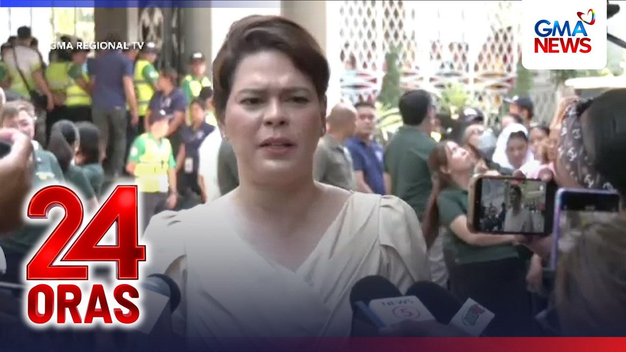 VP Duterte sa impeachment trial laban sa kaniya – Napaklaro naman ang ‘bending the law’ diyan | 24 Oras