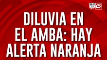 Las tormentas llegaron al AMBA y ya hay zonas anegadas en la ciudad