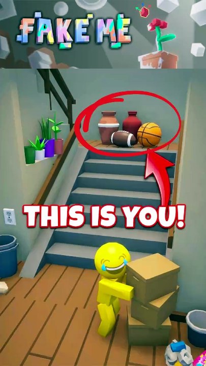 This Game Lets You Hide by Literally 3D Blender An Item! | FAKE ME