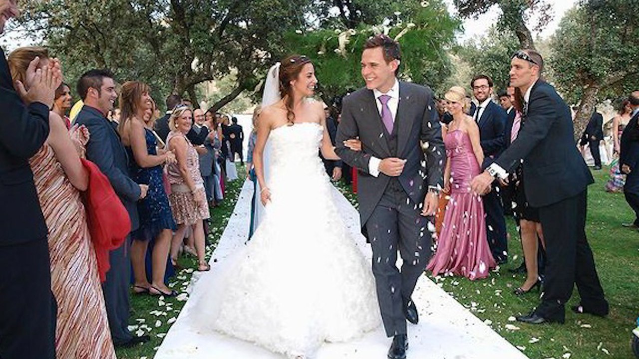 Recordamos la romántica boda de Christian Gálvez y Almudena Cid celebrada en agosto de 2010