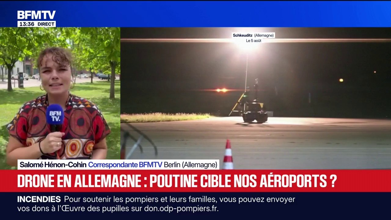Drone explosif découvert à l'aéroport de Leipzig: l'Allemagne alerte sur une "nouvelle dimension de menace"